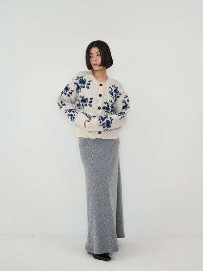 nordic wool cardigan