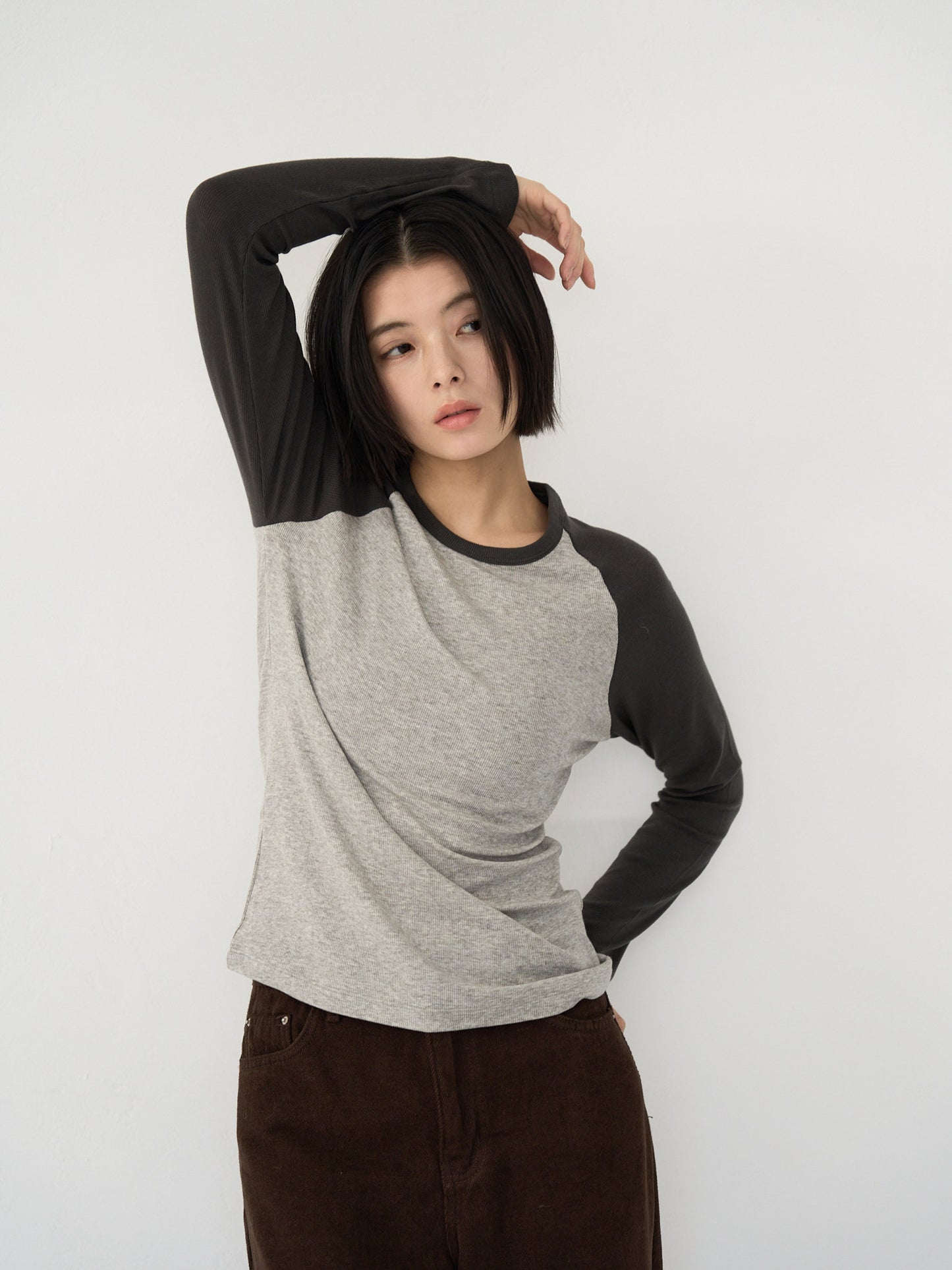 raglan long sleeve T