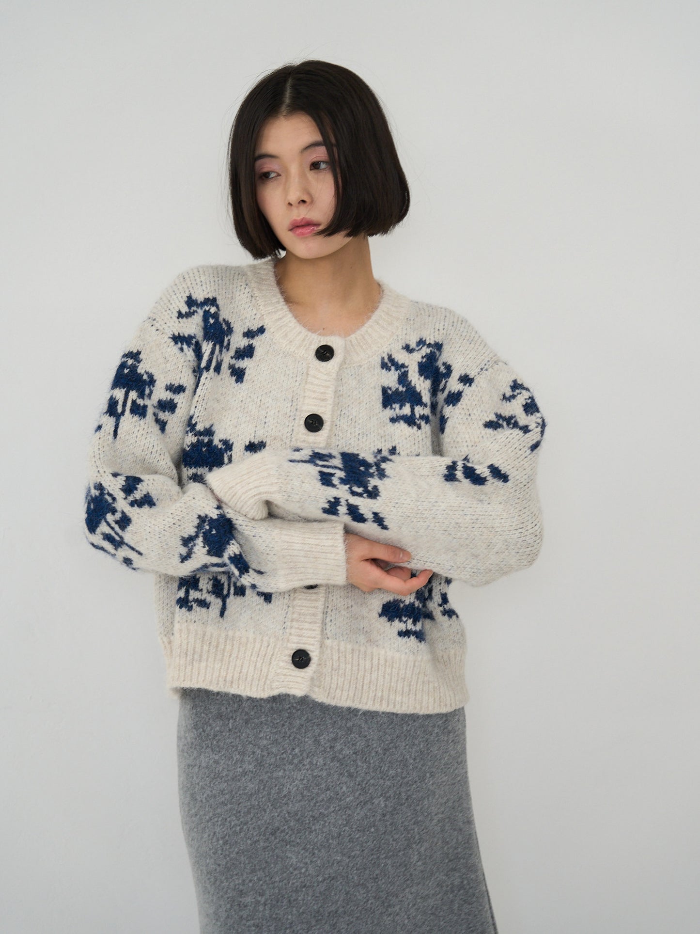 nordic wool cardigan