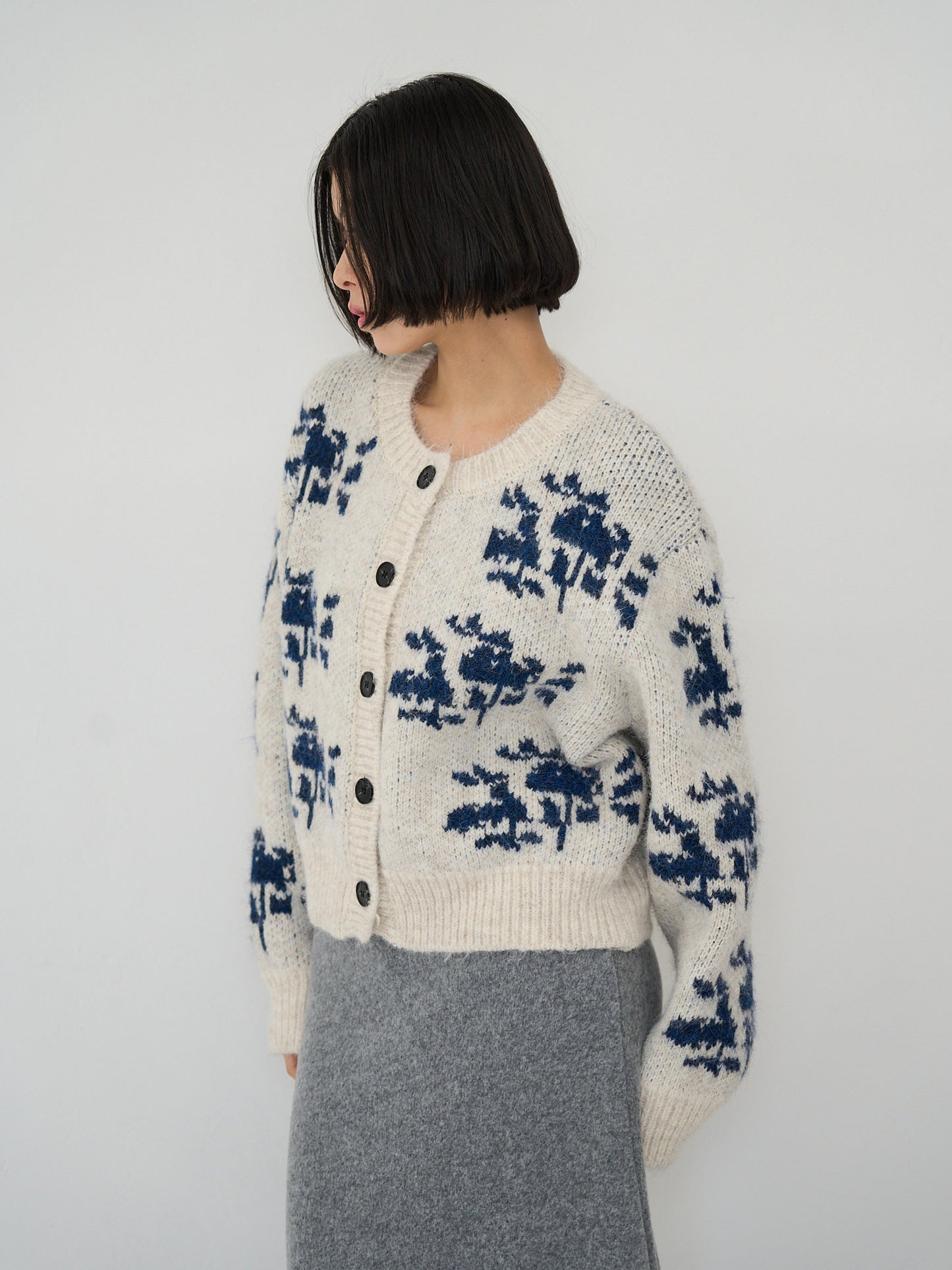 nordic wool cardigan