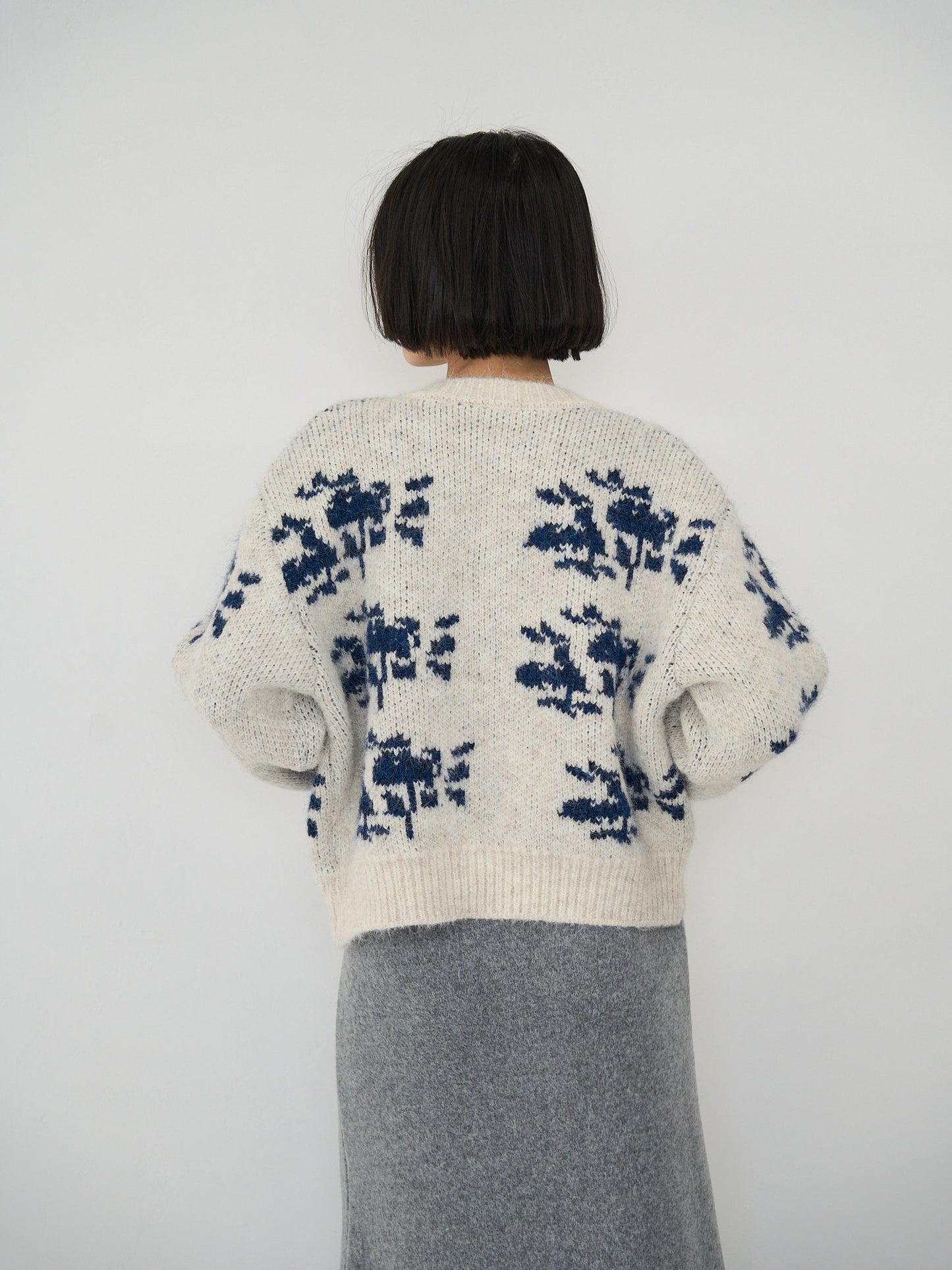 nordic wool cardigan