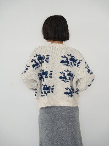 nordic wool cardigan