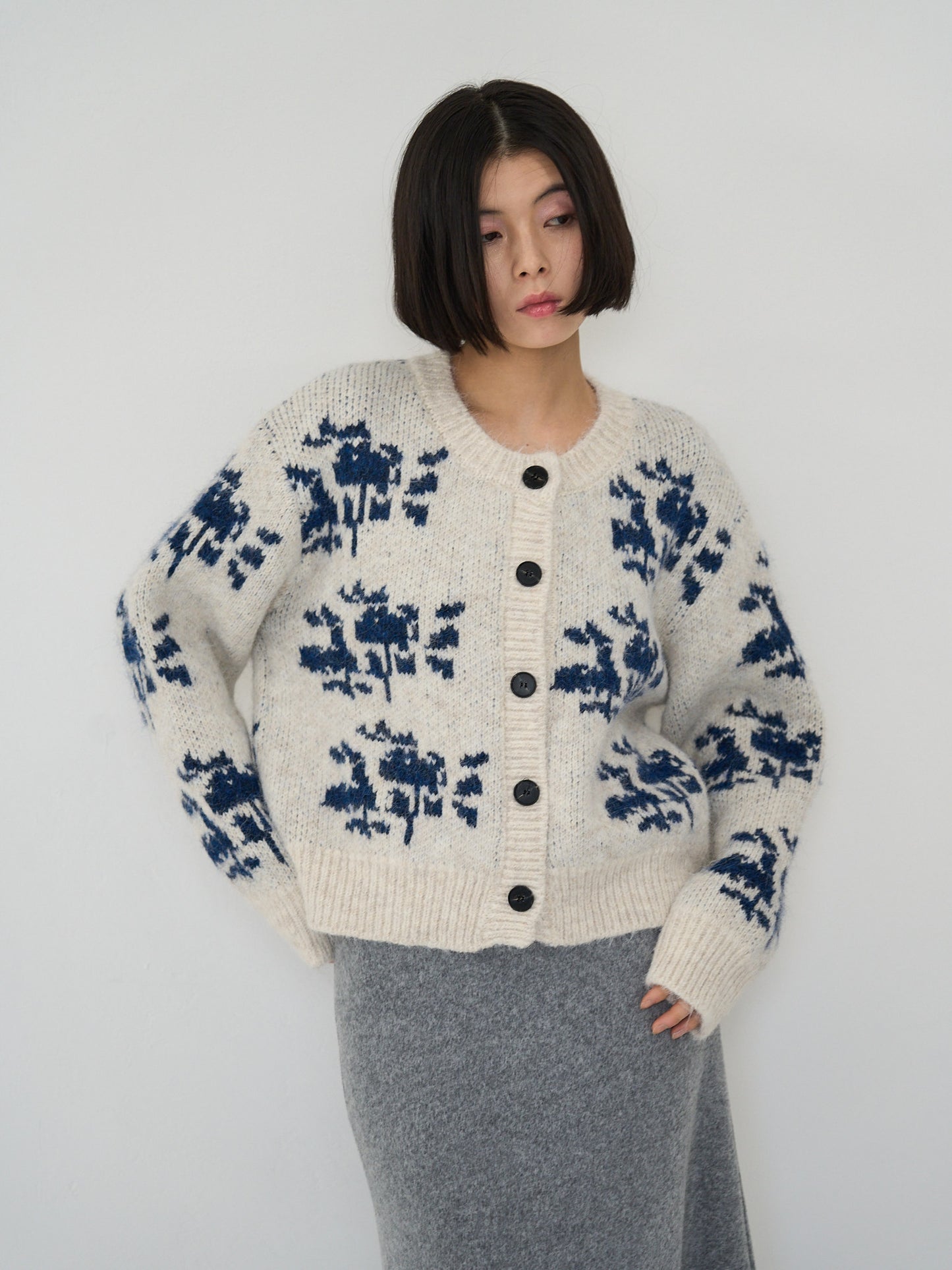 nordic wool cardigan