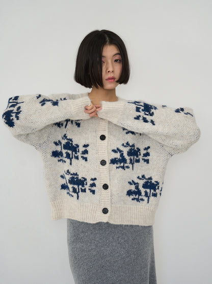 nordic wool cardigan