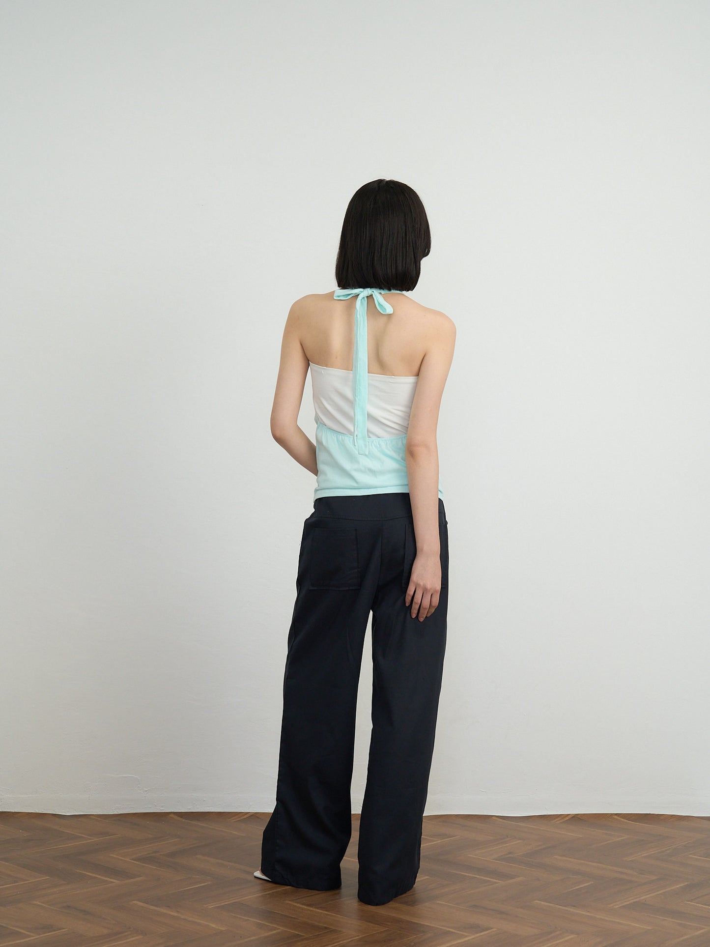 eyelet wide pants