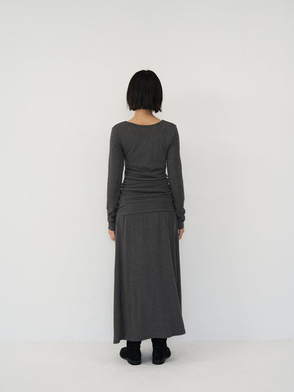 gather long one-piece