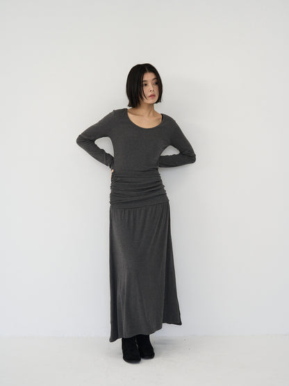 gather long one-piece