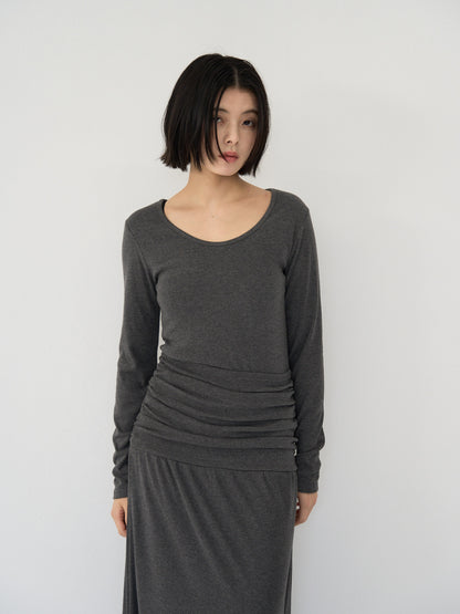 gather long one-piece