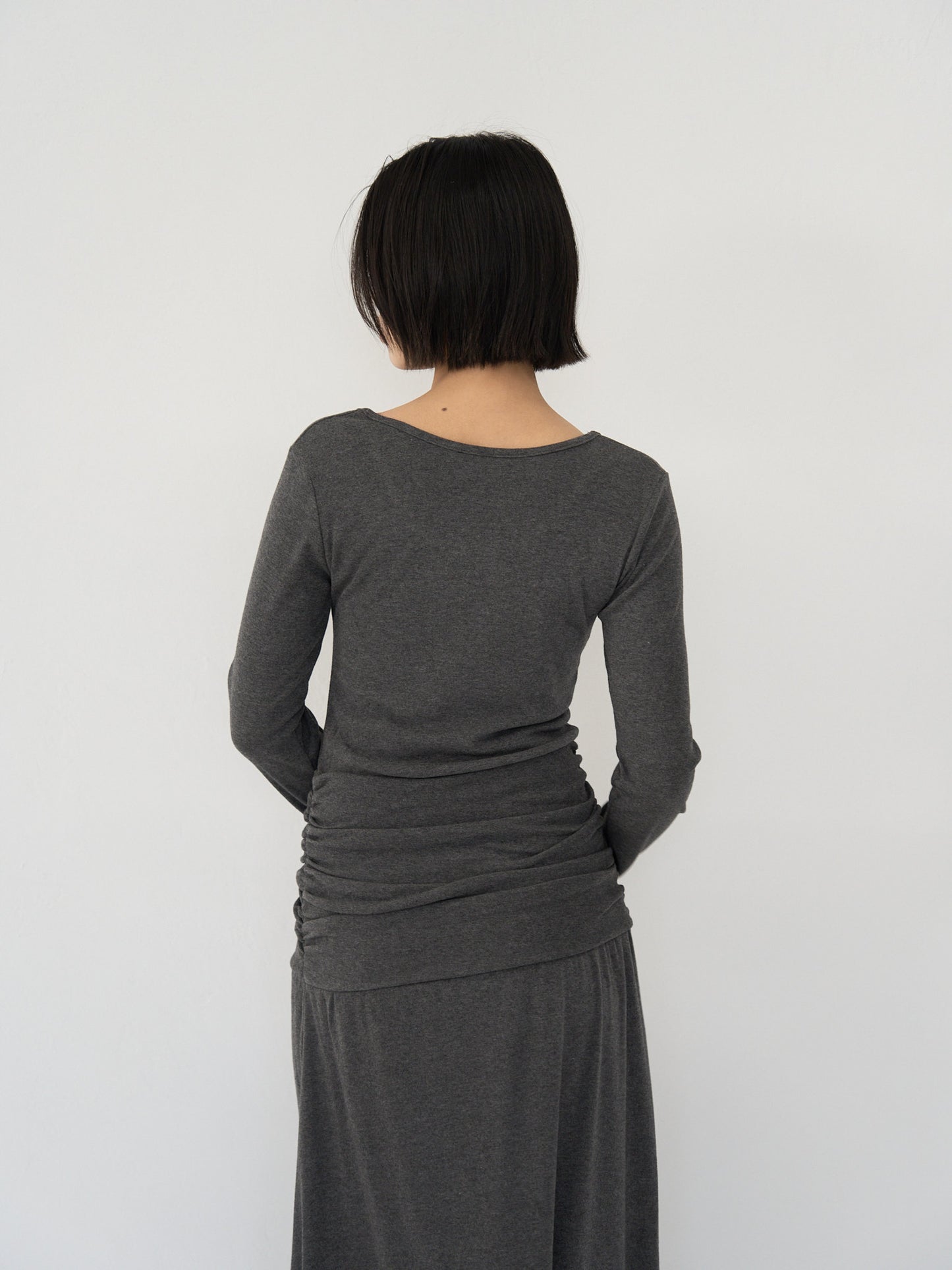 gather long one-piece