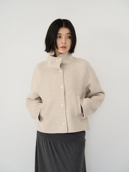 wool short jacket