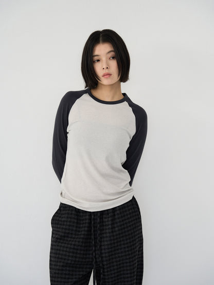 raglan long sleeve T