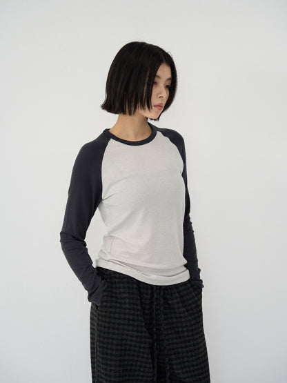 raglan long sleeve T