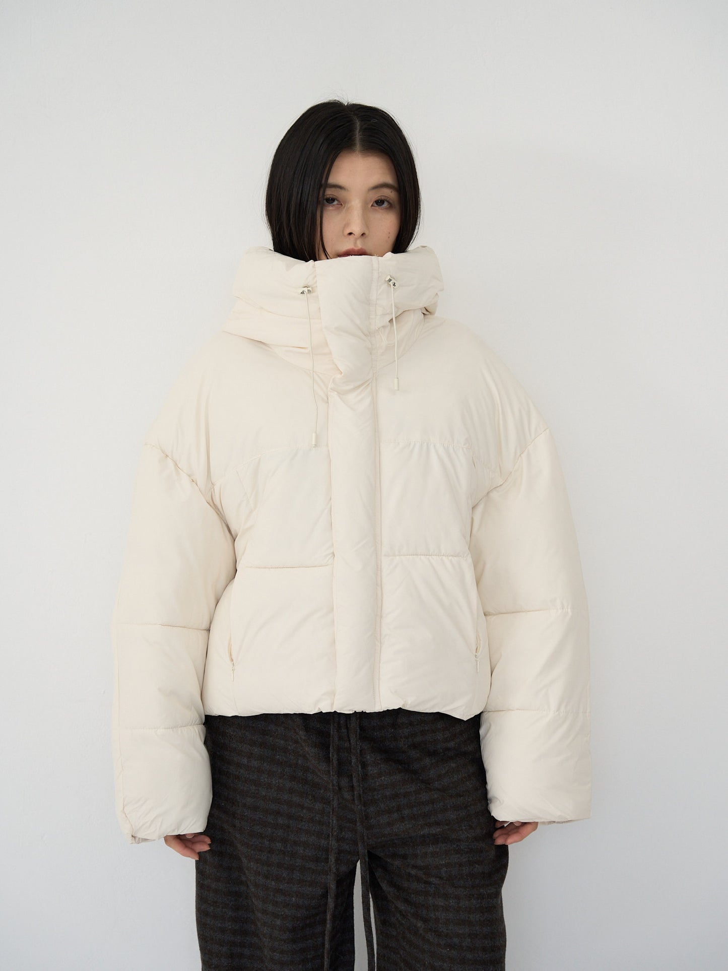 high neck foodie padding