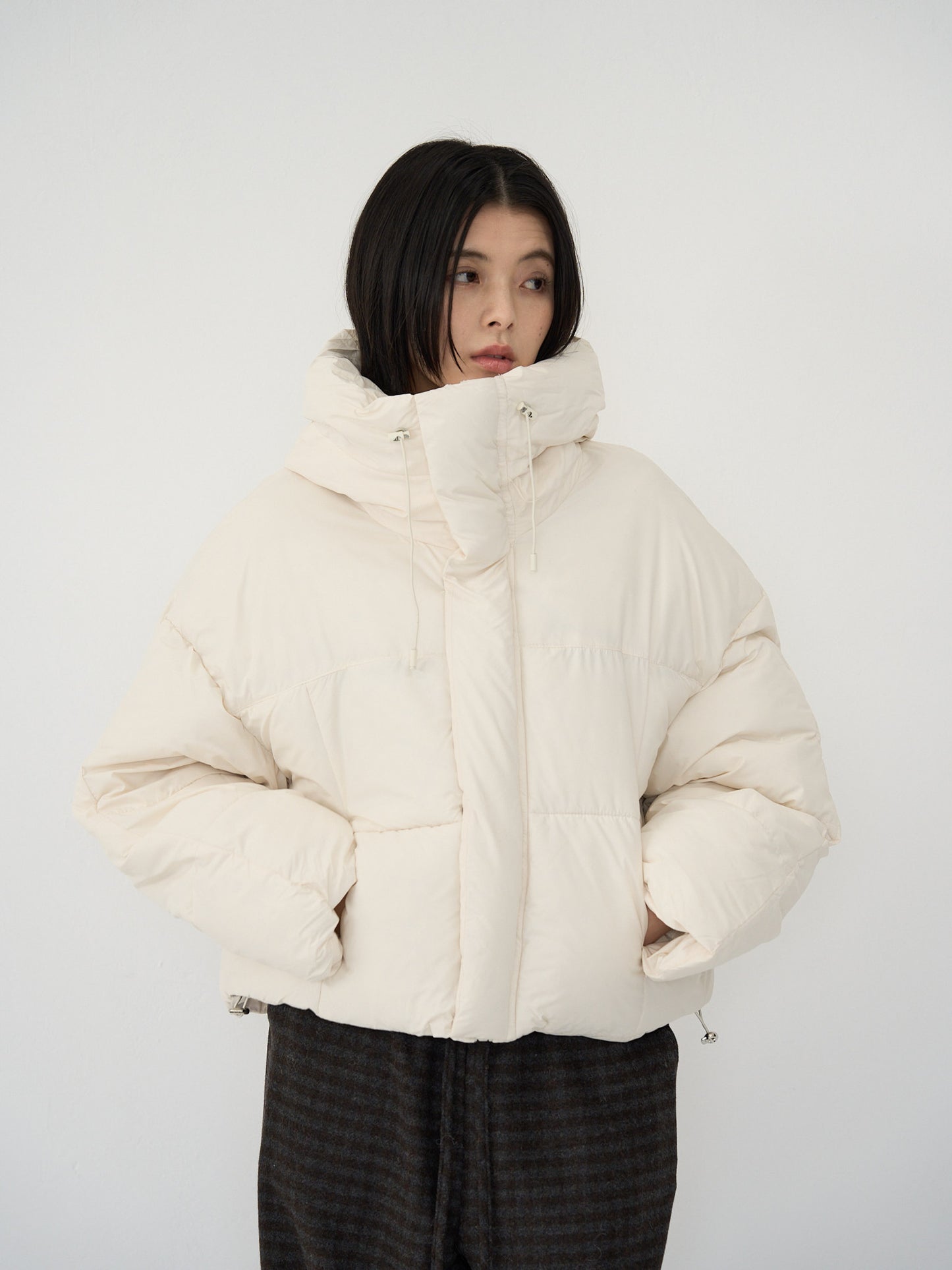 high neck foodie padding