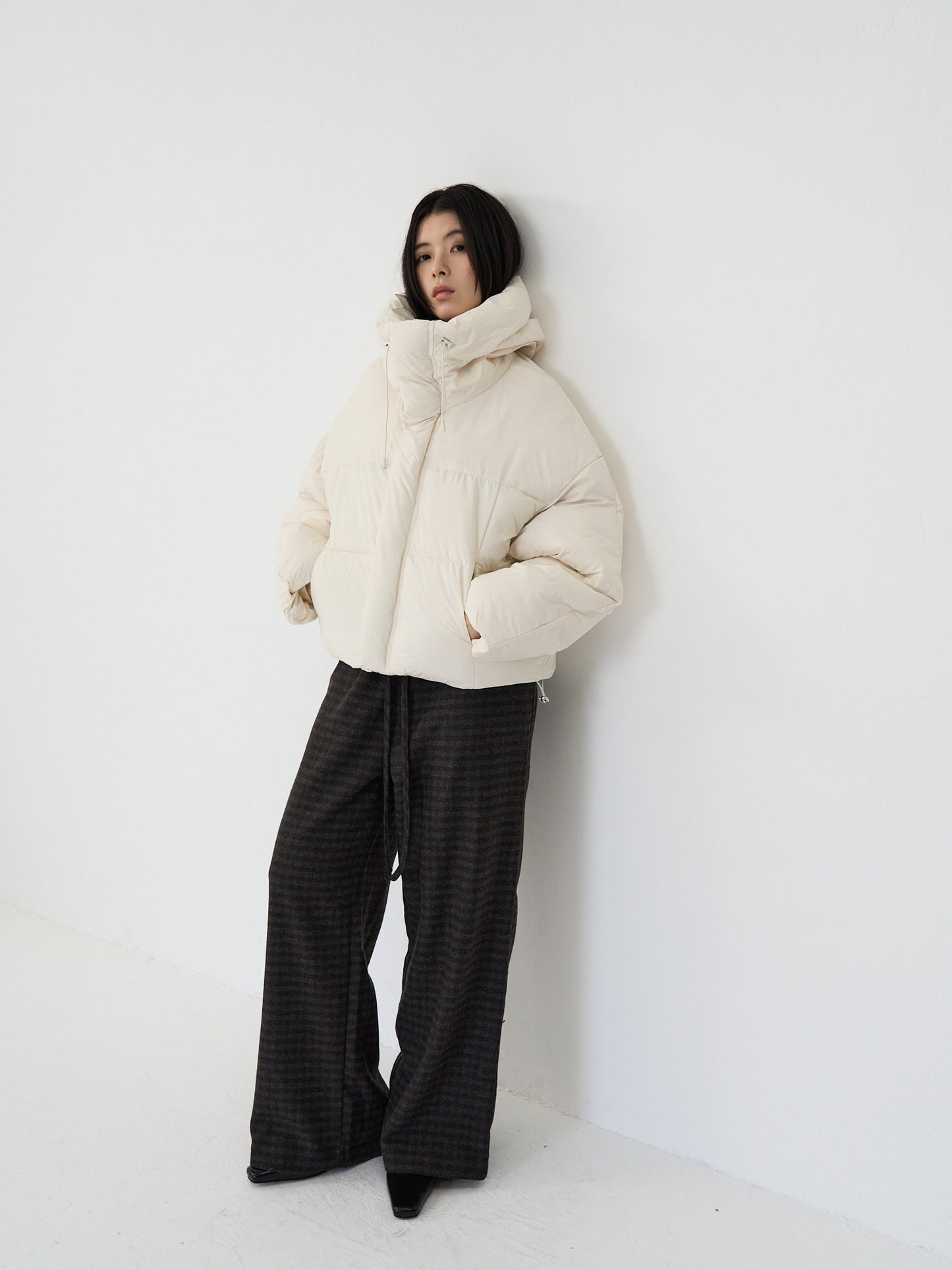 high neck foodie padding