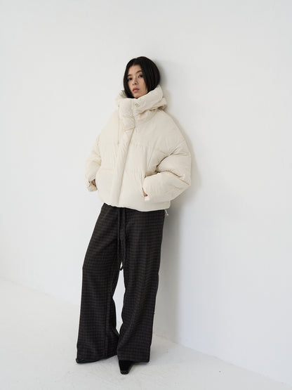 high neck foodie padding