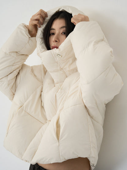 high neck foodie padding