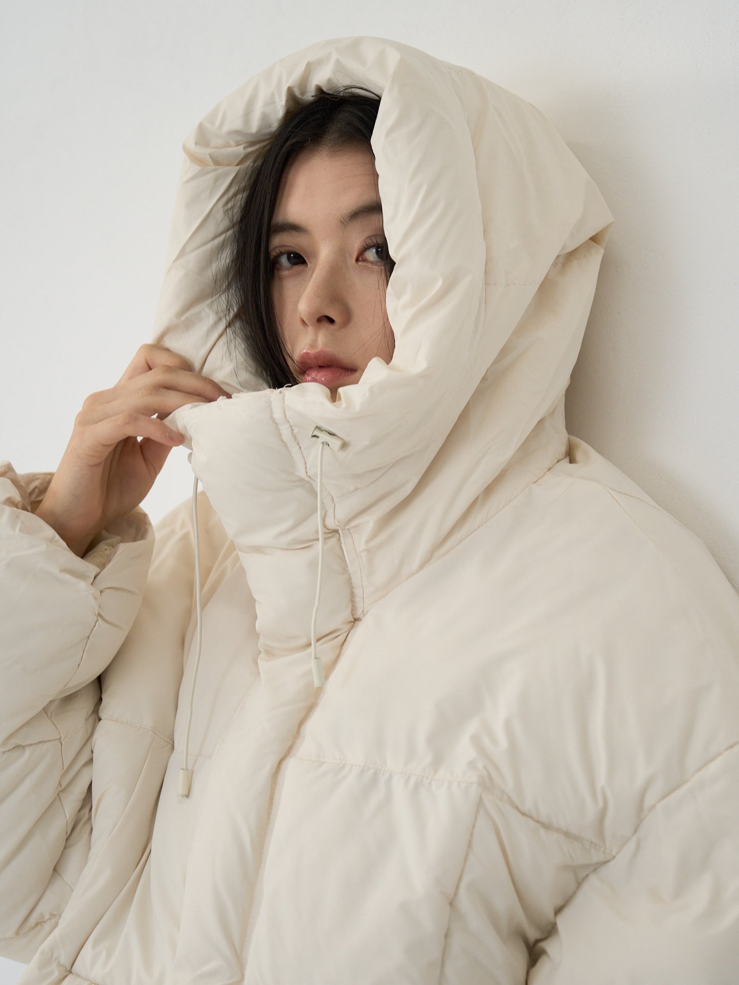 high neck foodie padding