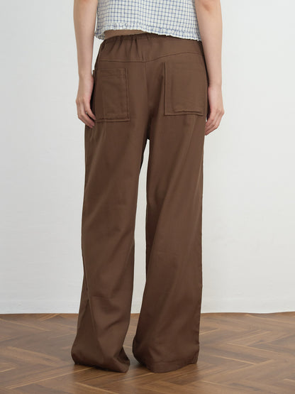 eyelet wide pants