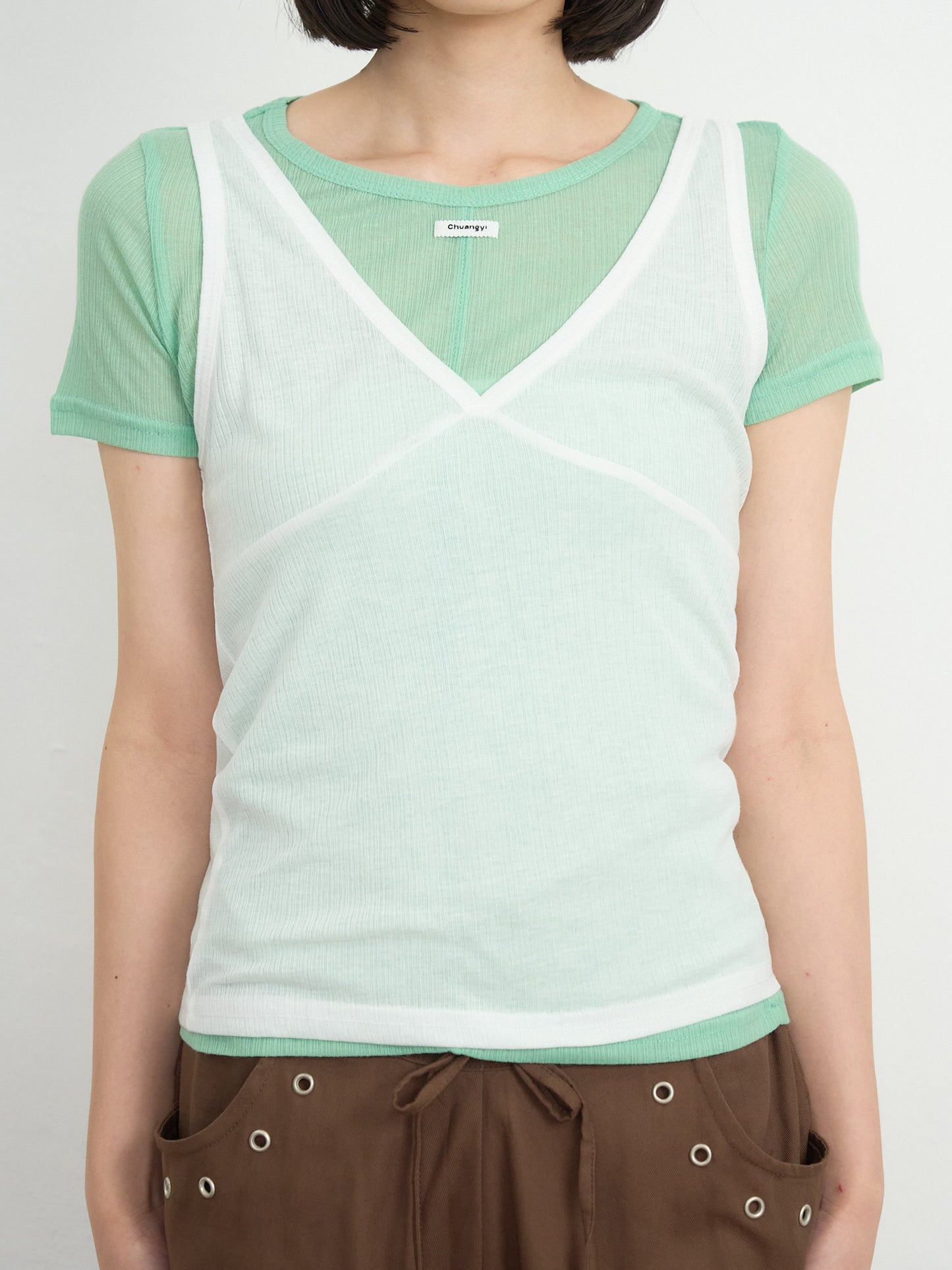 layered mesh top