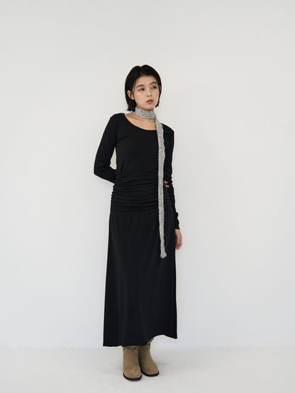 gather long one-piece