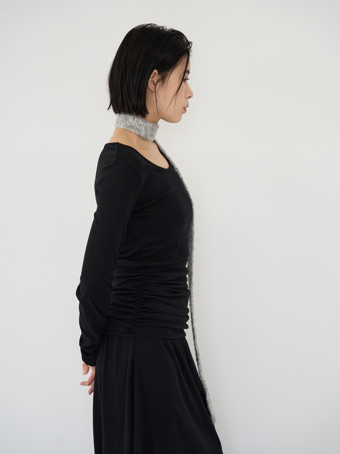 gather long one-piece