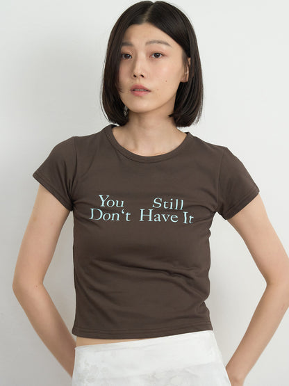 mini logo tee