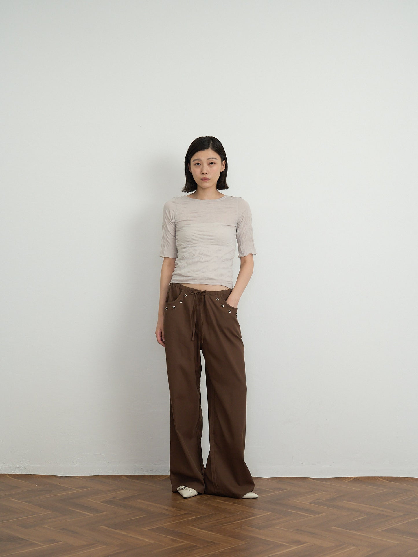 crinkle tee