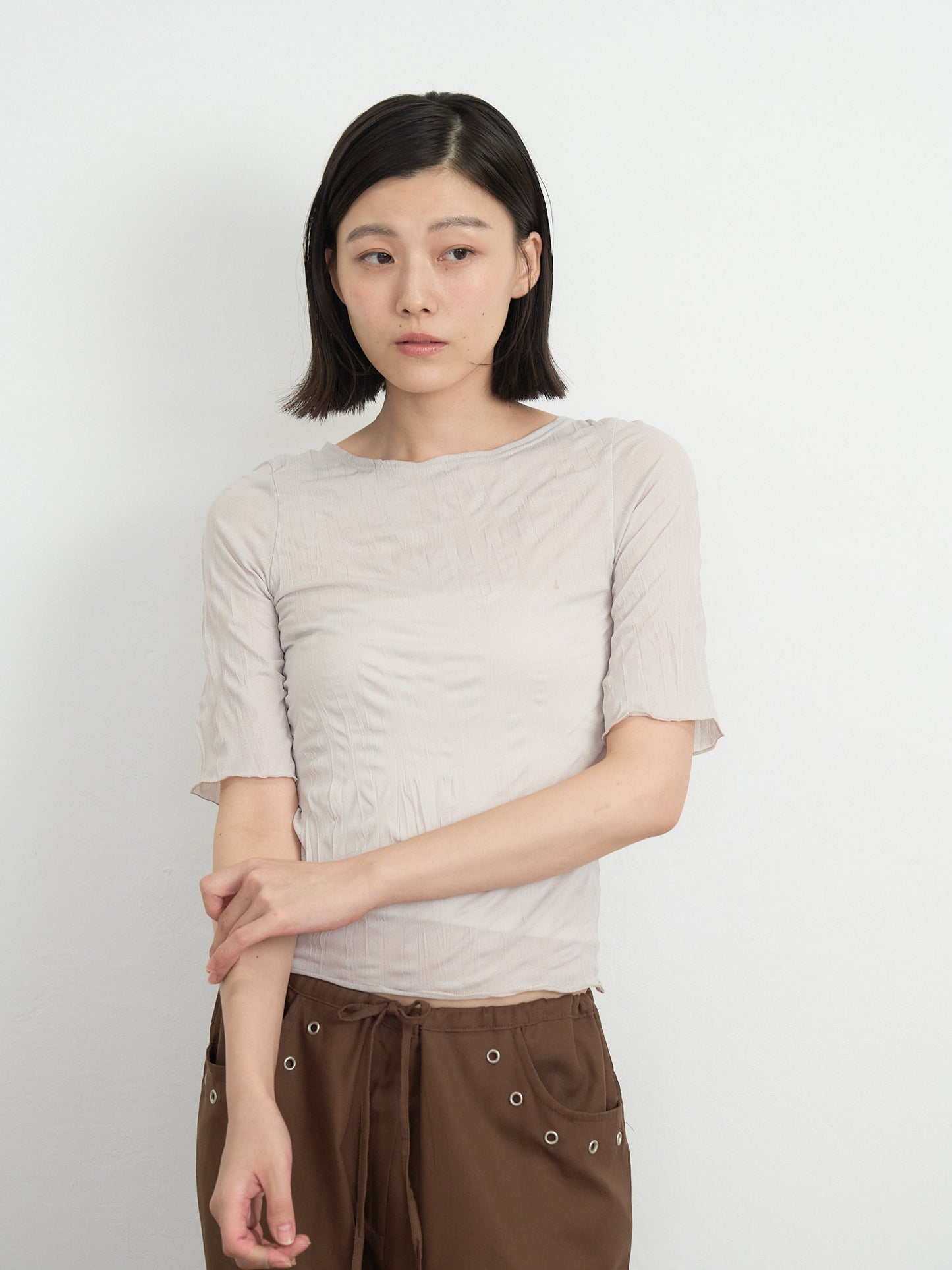 crinkle tee