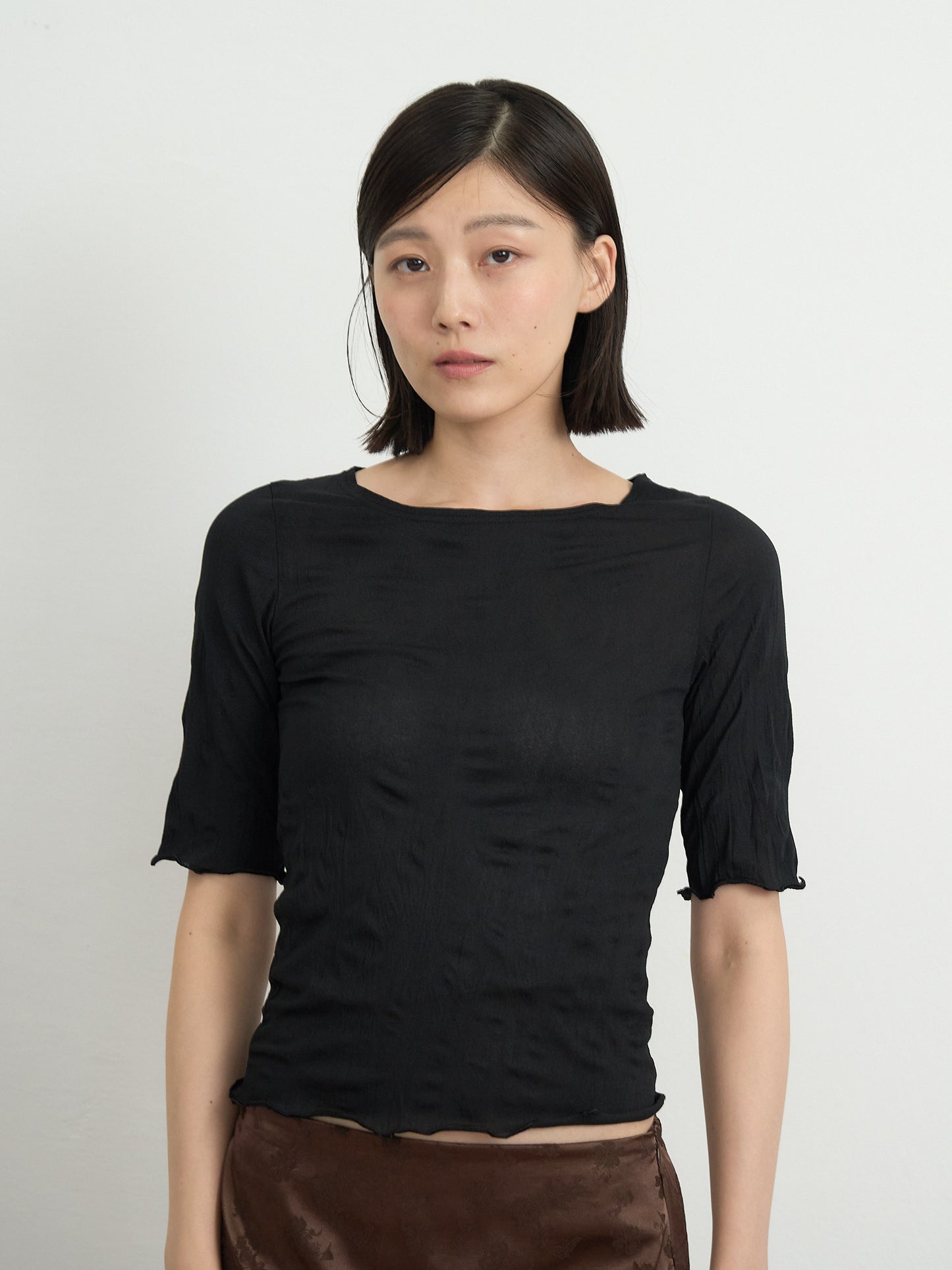 crinkle tee