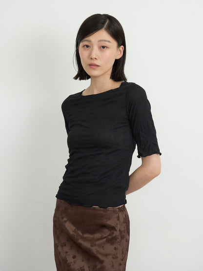 crinkle tee