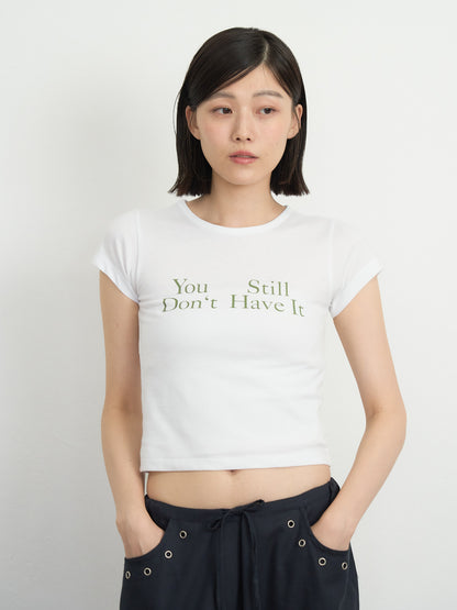 mini logo tee