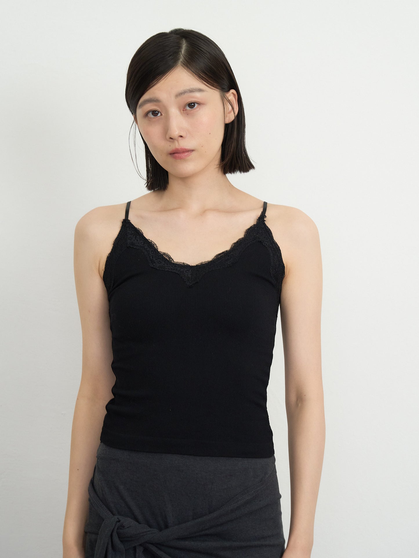 lace strap cami