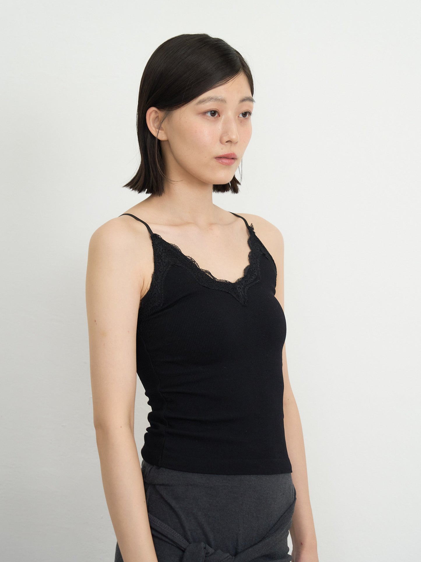 lace strap cami