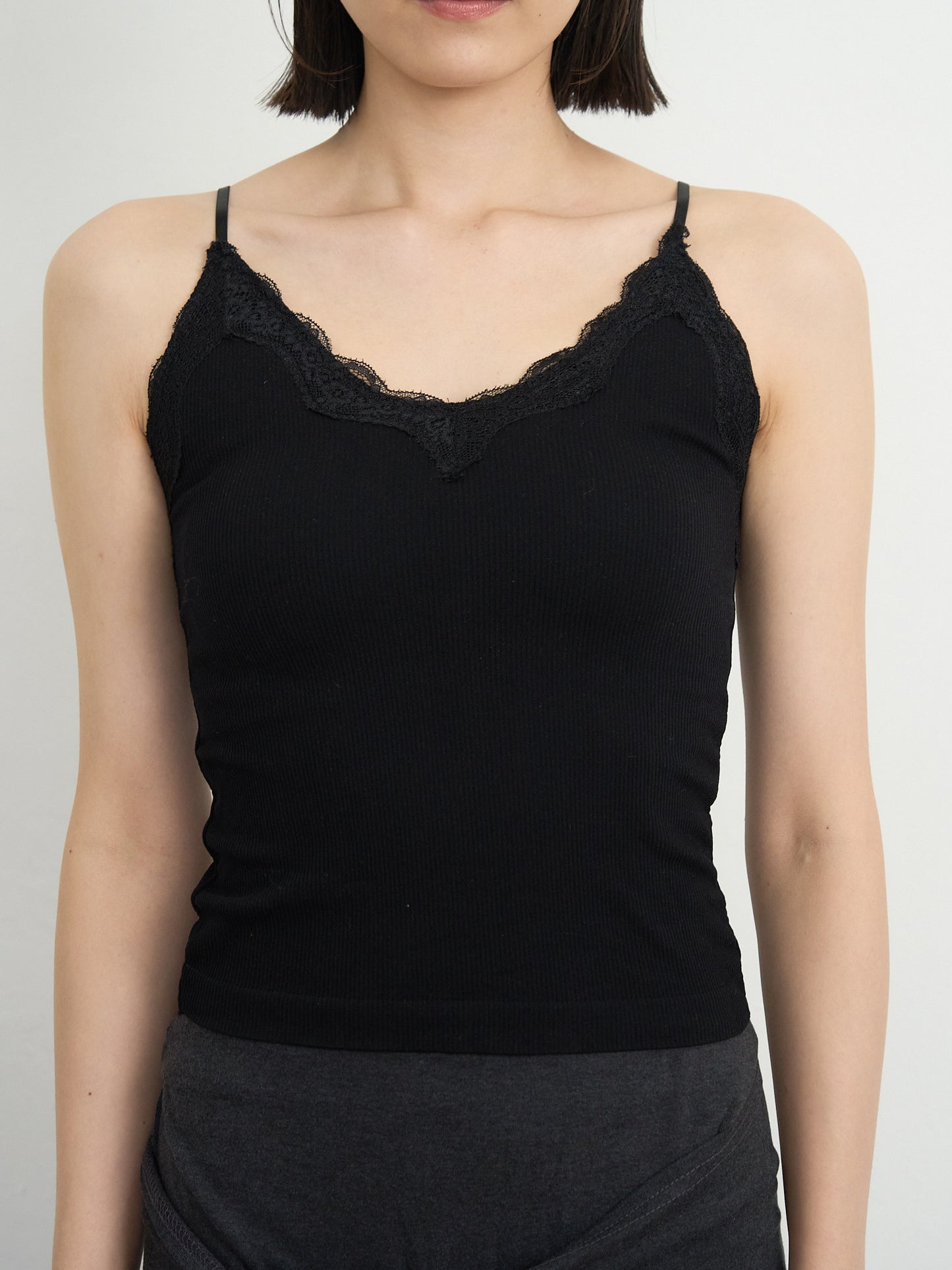 lace strap cami