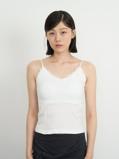 lace strap cami