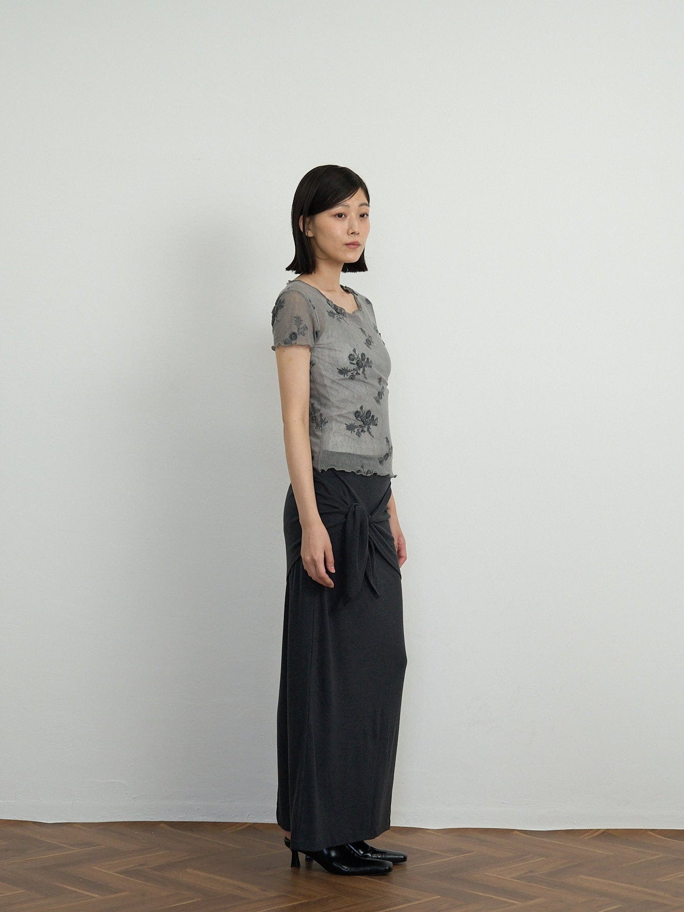 2way wrap maxi skirt