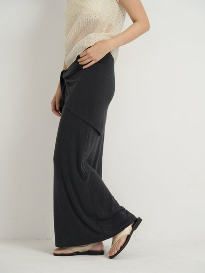 2way wrap maxi skirt