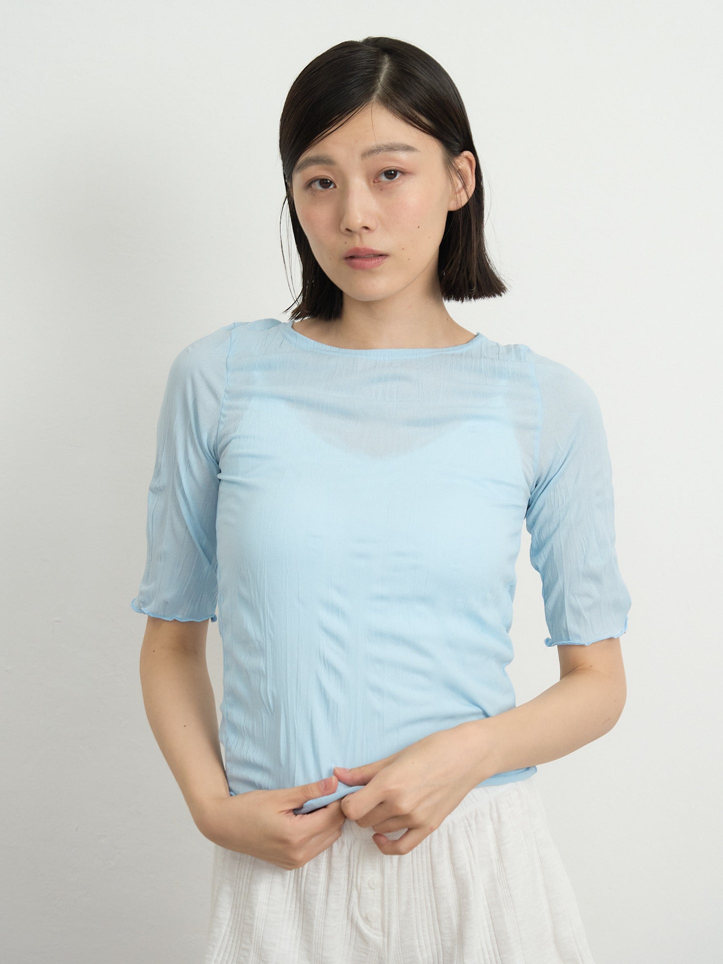 crinkle tee