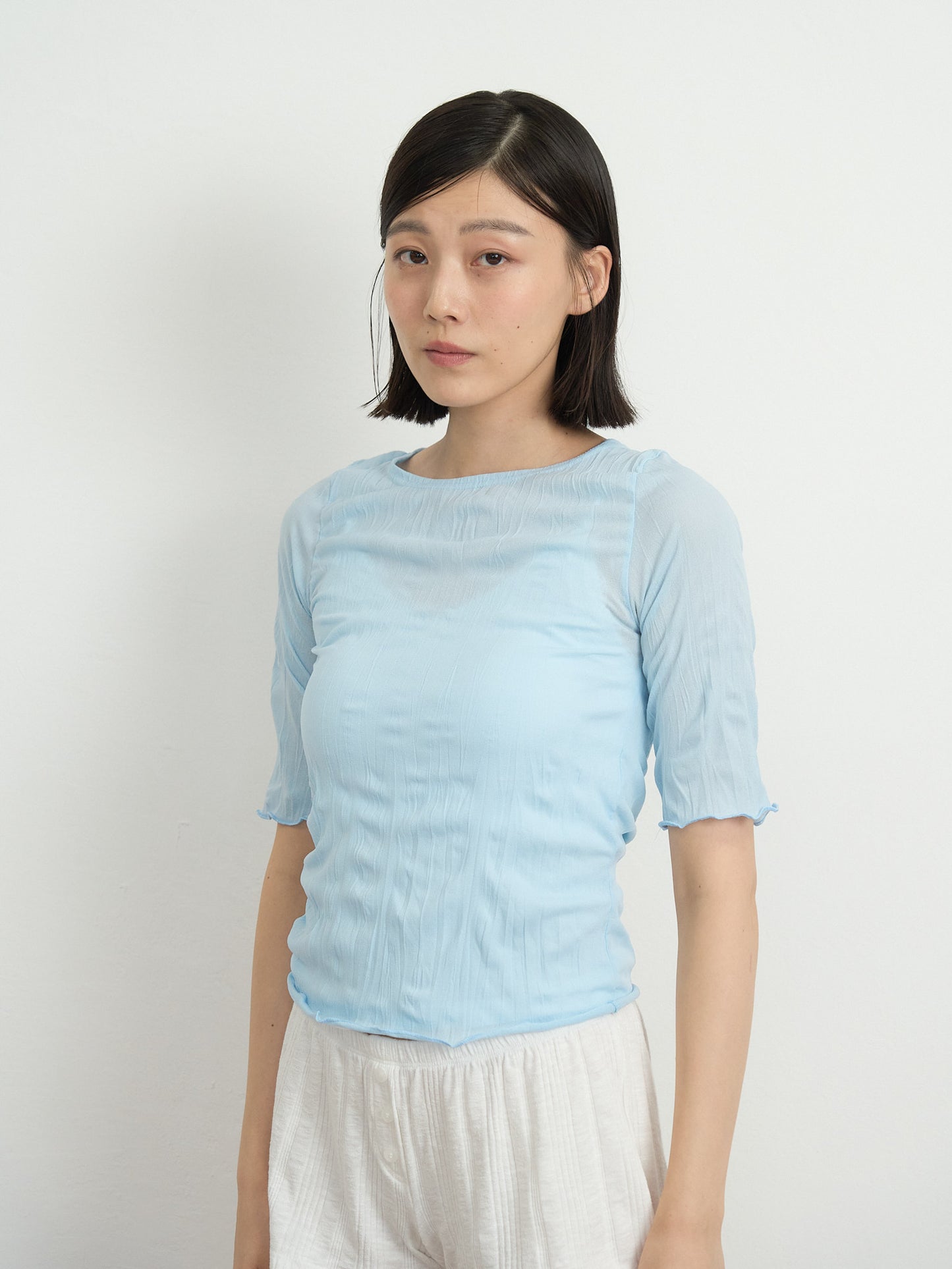 crinkle tee