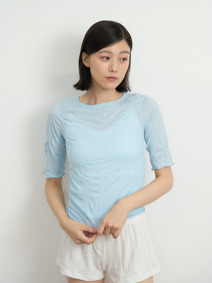 crinkle tee