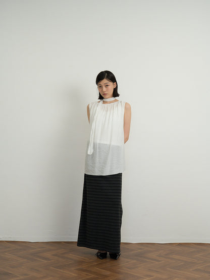 scarf wrinkle one piece