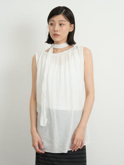 scarf wrinkle one piece