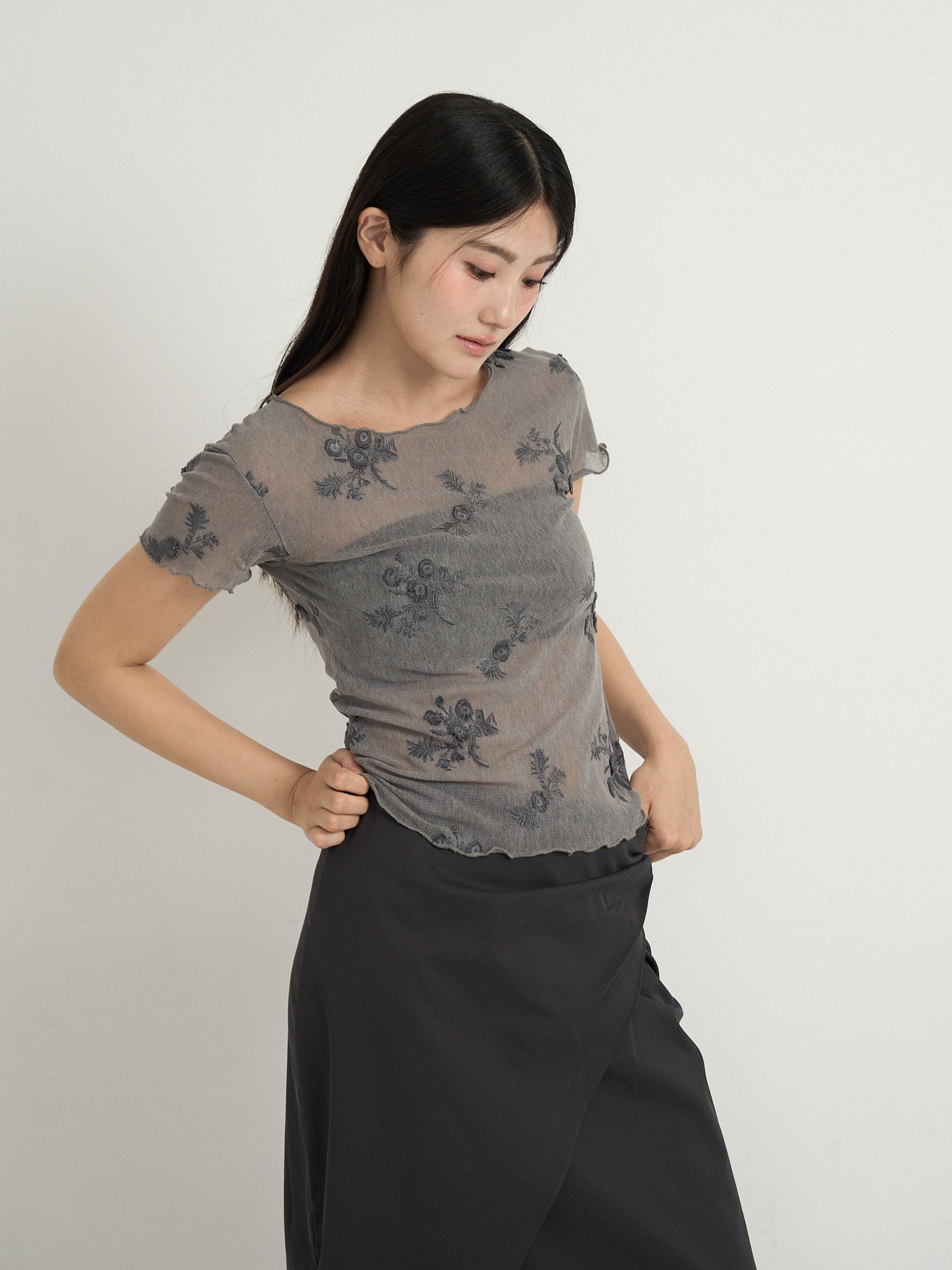 flower sheer tops – geeong