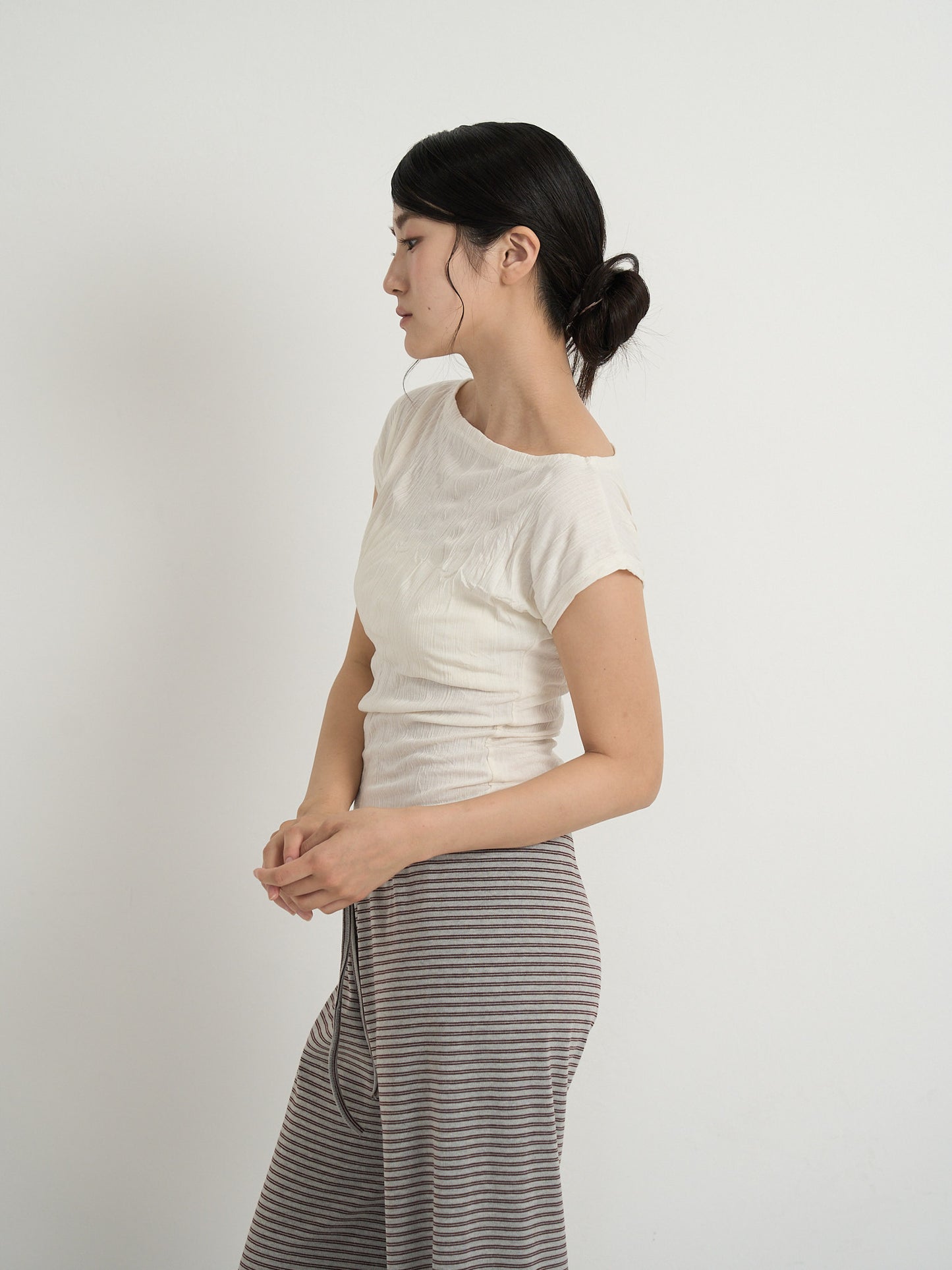 boat neck tee