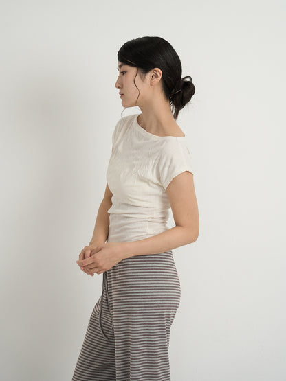 boat neck tee