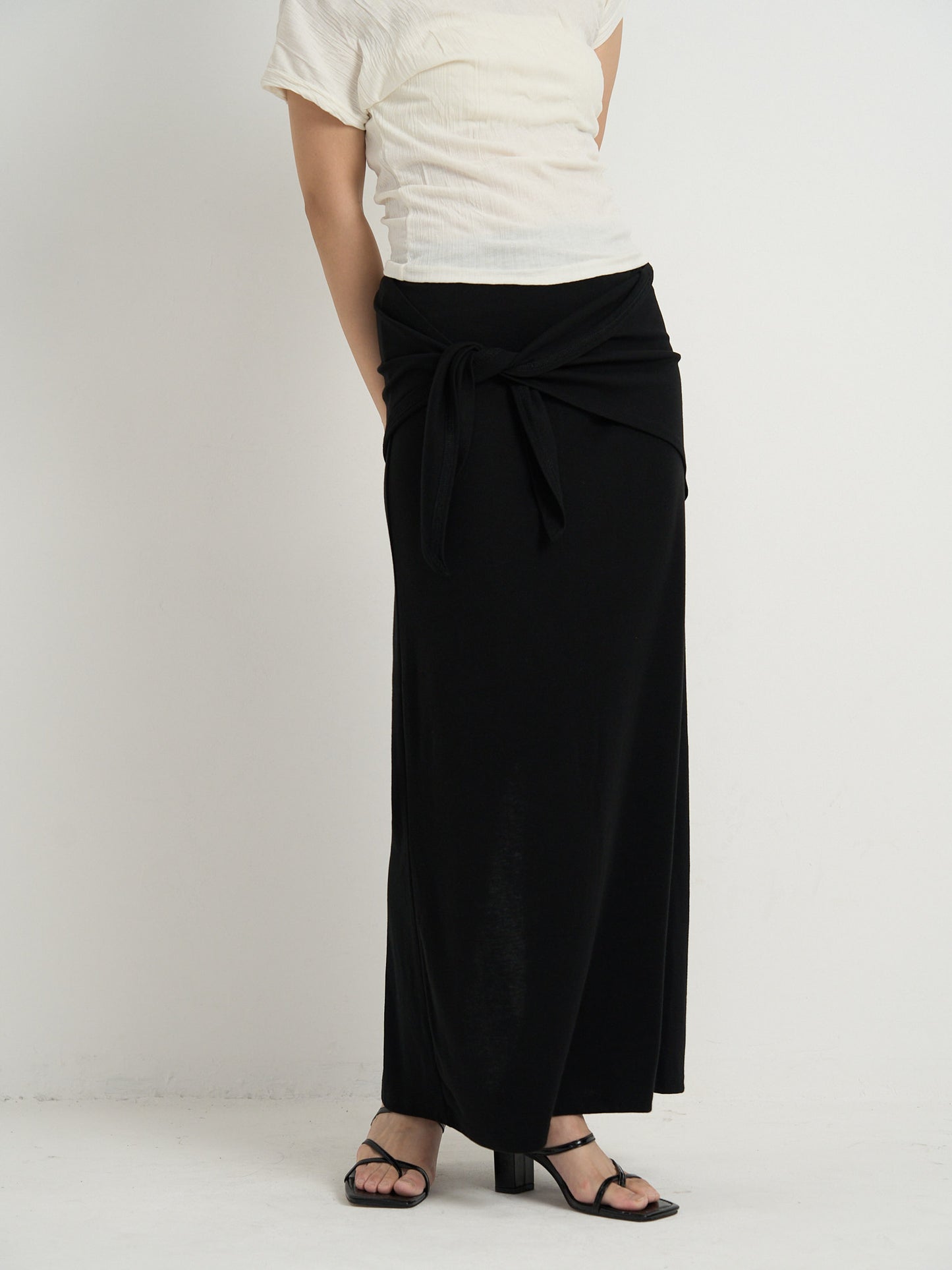 2way wrap maxi skirt