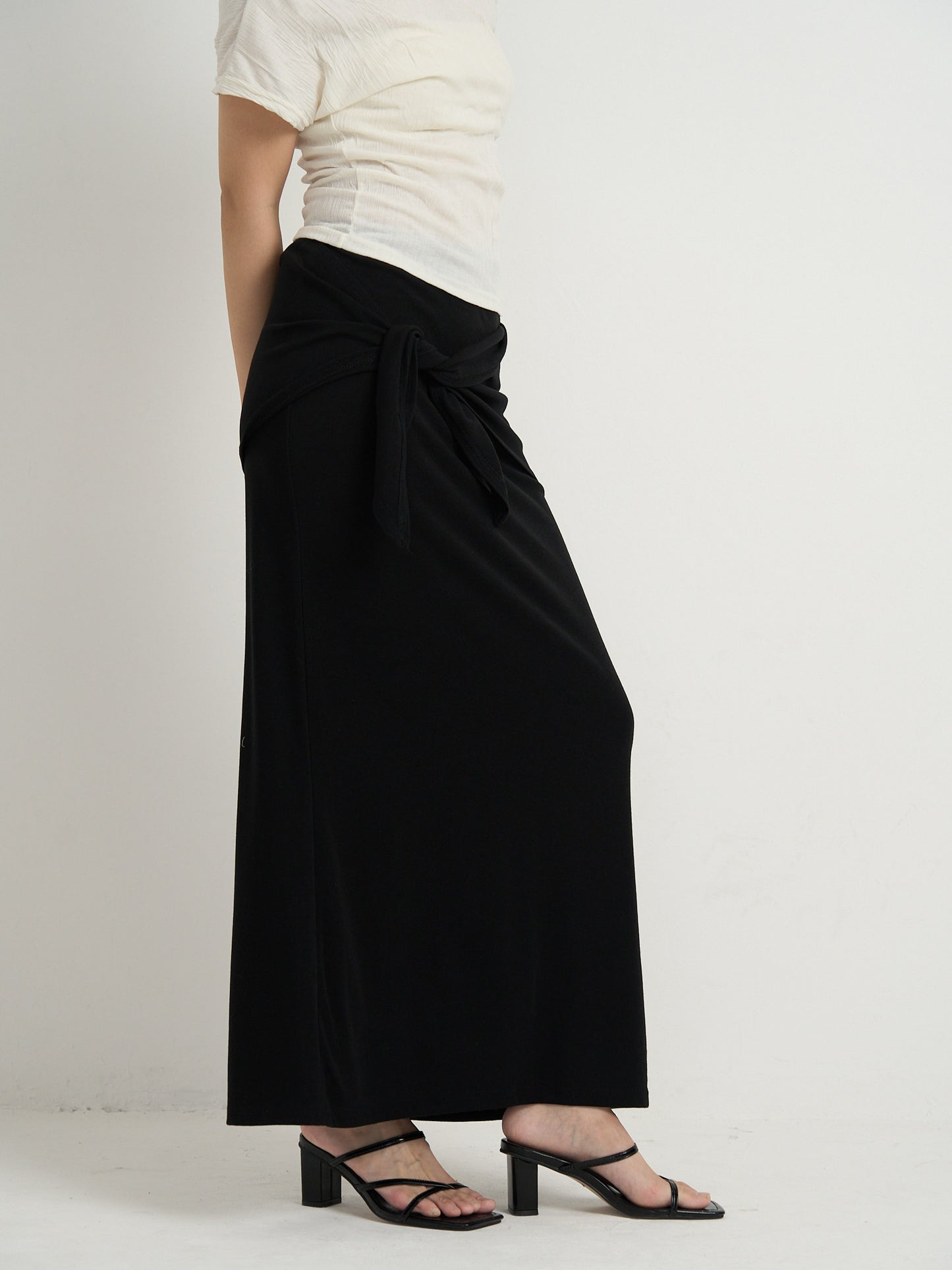 2way wrap maxi skirt