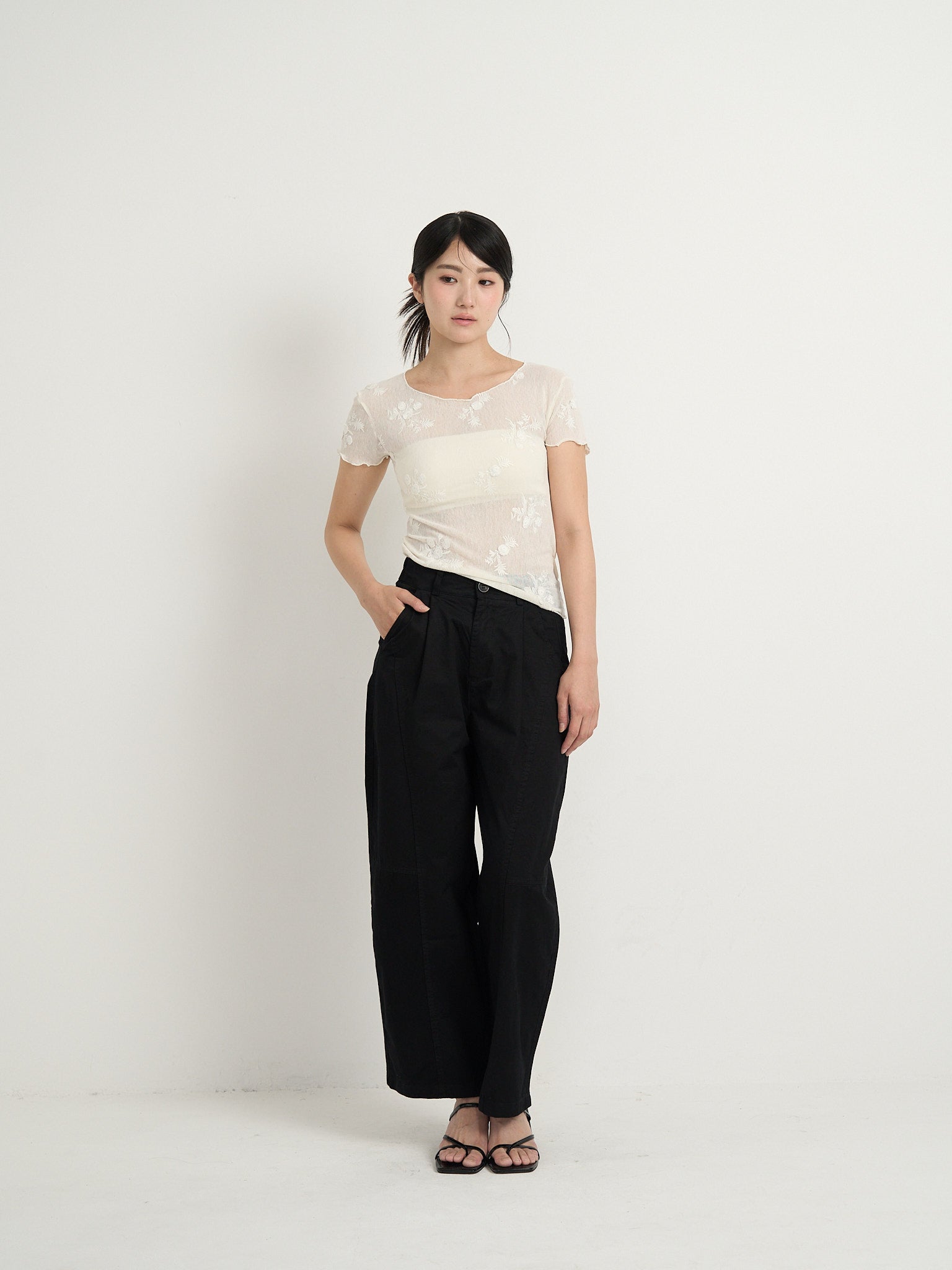 flower sheer tops – geeong
