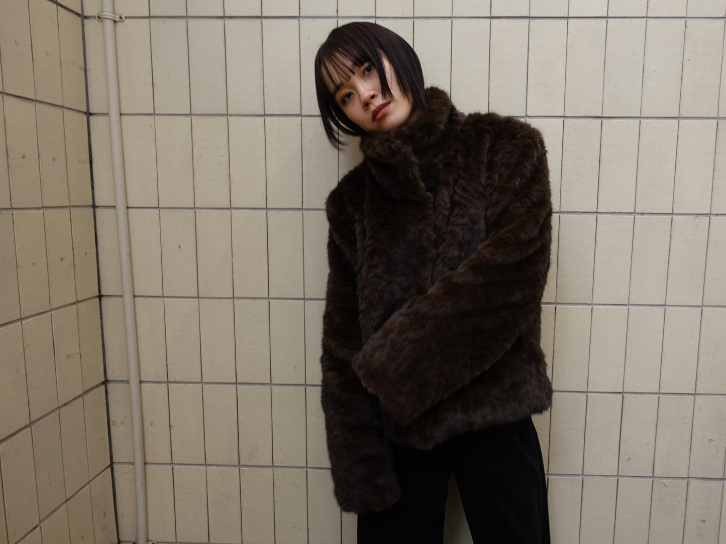 teddy touch fur jacket